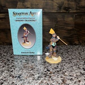 Stanton Arts Emmett Kelly Spring Training Figurine